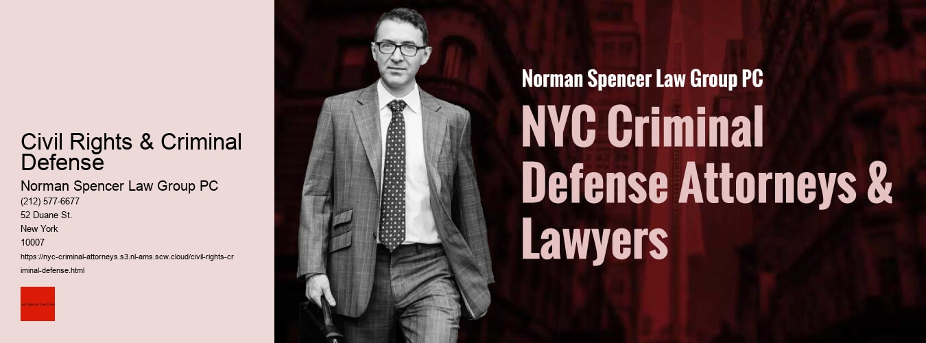 Civil Rights & Criminal Defense